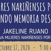 Desayuno#33: Mujeres Nariñenses por la Paz: Tejiendo Memorias