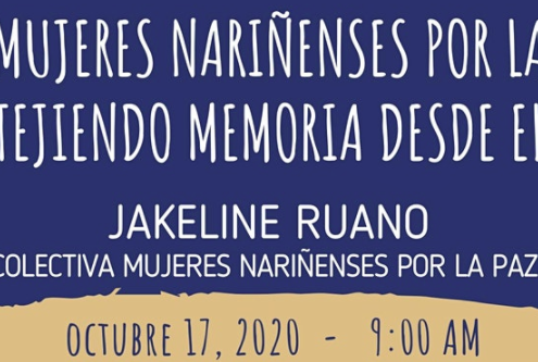 Desayuno#33: Mujeres Nariñenses por la Paz: Tejiendo Memorias