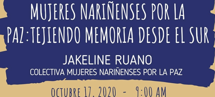 Desayuno#33: Mujeres Nariñenses por la Paz: Tejiendo Memorias